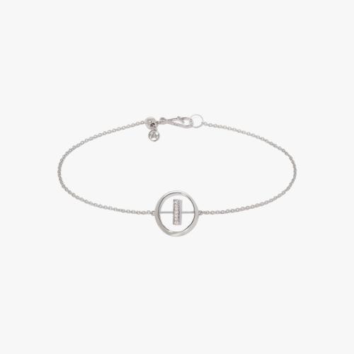 Initials Diamond I Bracelet