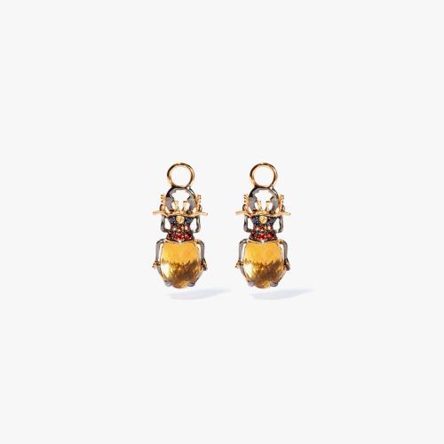 Beetle Earring Drops