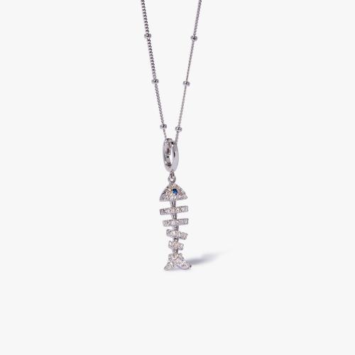 Fish Bones Necklace
