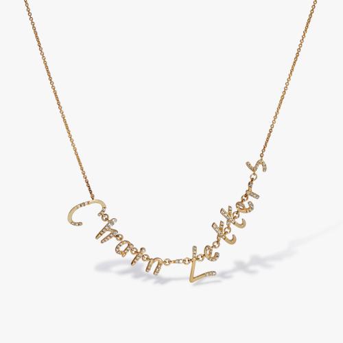 Chain Letters Personalised Necklace
