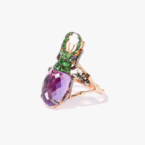 Mythology Beetle Ring